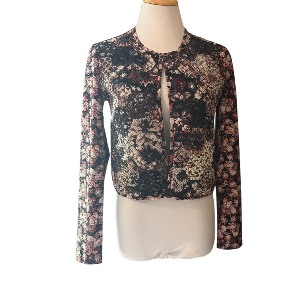 Xhilirstion Quilted Floral Women's Jacket